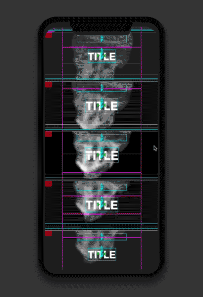 Material Design Handset Prototype Animated Gif